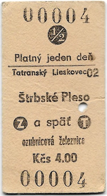 Tatranský Lieskovec - Štrbské Pleso (⇵)(½)